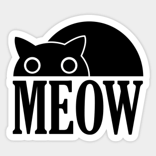 Cat's Meow Sticker